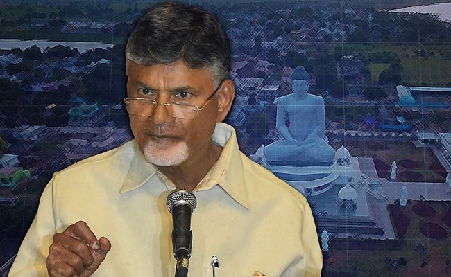 Amaravati works yet to pick up speed, Naidu worried