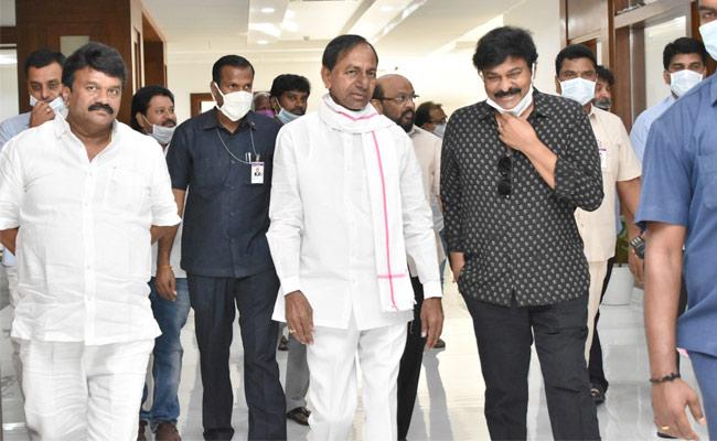 KCR's Green Signal to Film Shootings