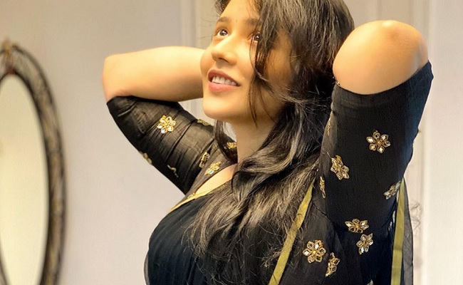 Taxiwaala Actress's Saree Look is Hard to Miss