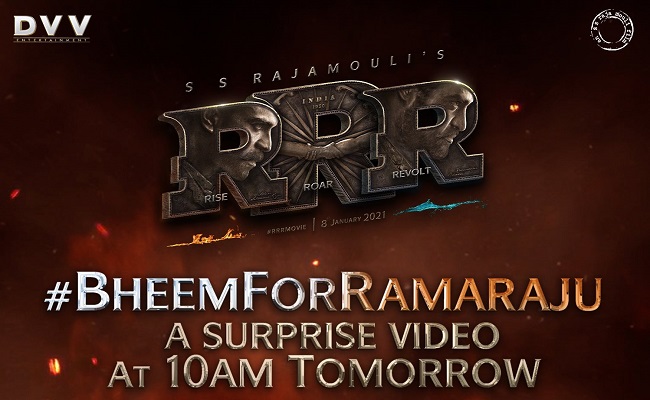 #RRR: Bheem's Digital Surprise For Ramaraju's Birthday!