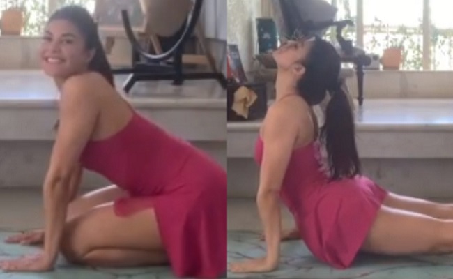 Actress sets Insta afire with hot yoga videos