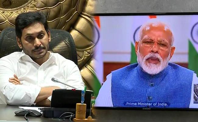 Jagan Briefs Modi On Carona Cases