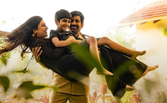 Pic Talk: Ravi Teja Family Time In Lockdown