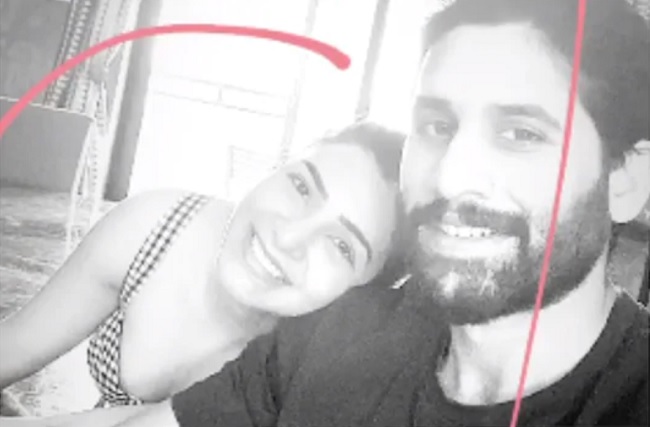 Samantha's Quarantine Selfie with Naga Chaitanya