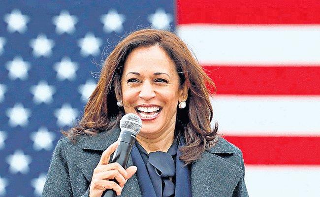 The coronation of VP-elect Kamala Harris begins