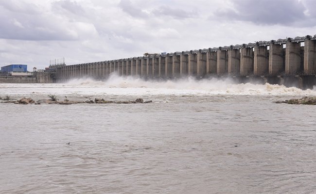 Godavari river in Telangana rising to danger mark