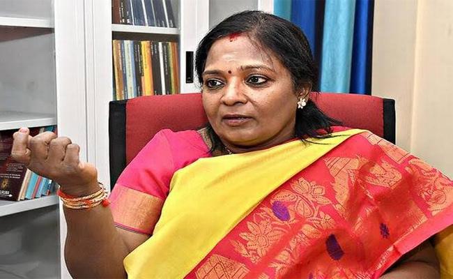 Corona handling: Tamilisai upset with KCR