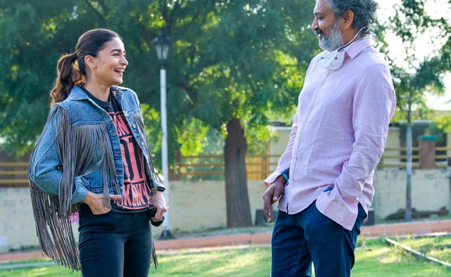 Alia Bhatt begins shooting for SS Rajamouli's 'RRR'