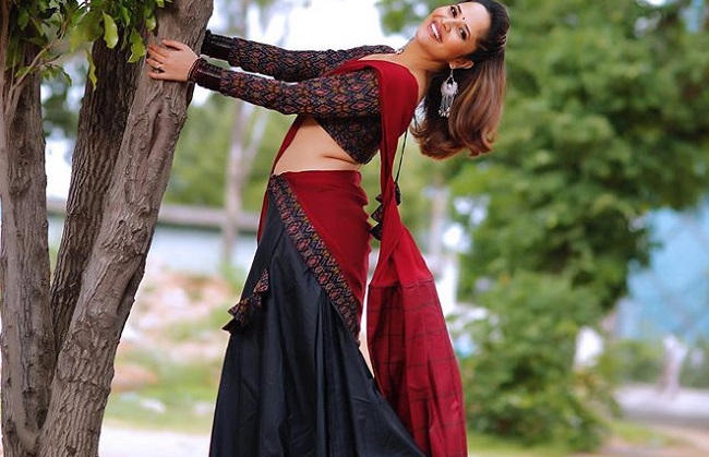 Gallery: Anasuya's Gorgeous Saree Look