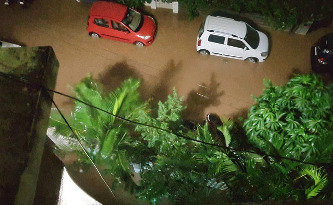 Actor Brahmaji's House Flooded