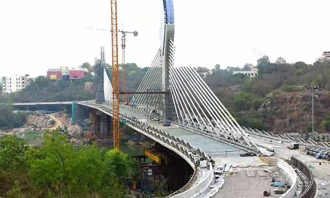 Hyderabad set to unveil dazzling cable-stayed bridge