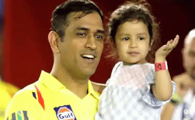 Dhoni's daughter gets rape threats for dad's failure