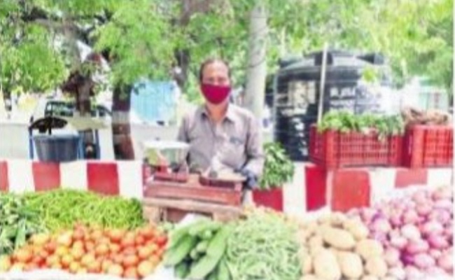 Film Distributor Selling Vegetables On Streets