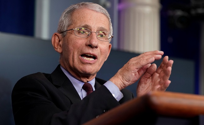 Fauci warns of 100,000 COVID cases per day in US