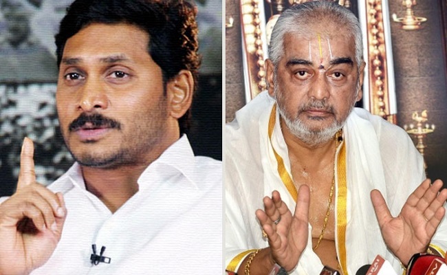 Jagan Angry With Ramana Deekshitulu?