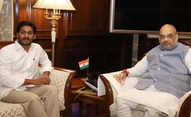 Andhra CM Discusses State's Issues With Shah