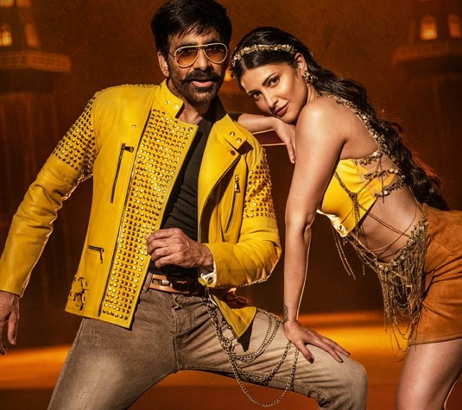 Pic Talk: Ravi Teja and Shruti Haasan fire it up!