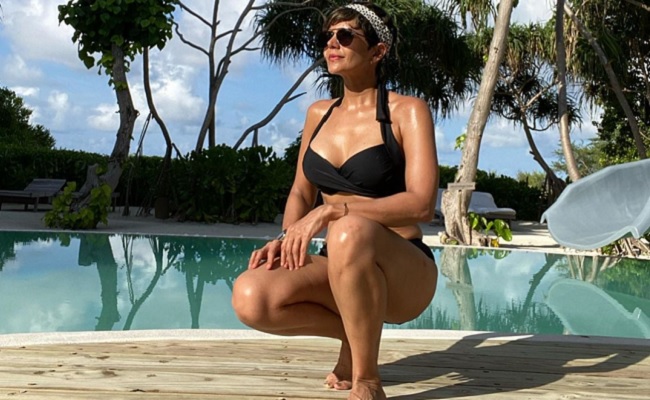 Pic: Actress Is Chilling Like A Villain In Maldives