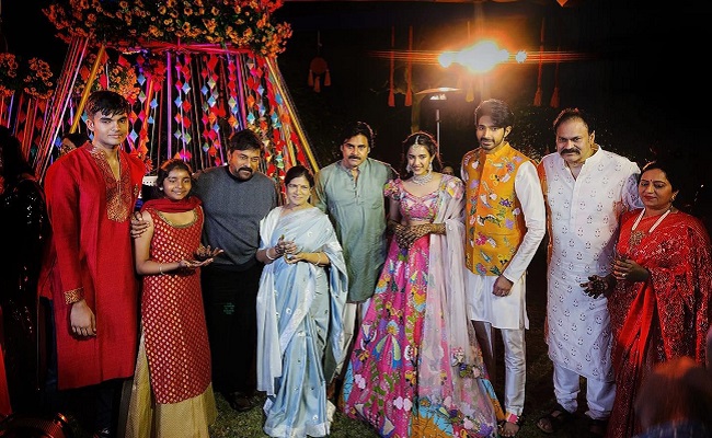 Stunning Pics From Niharika And Chaitanya 's Wedding