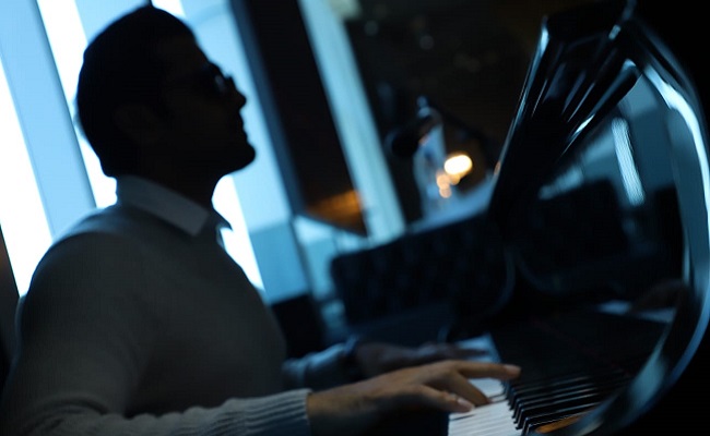 Pic Talk: Nithiin Plays Piano In Dubai