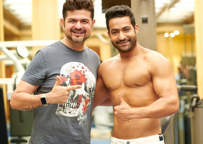 NTR's Stunning Shirtless Pose for Calendar