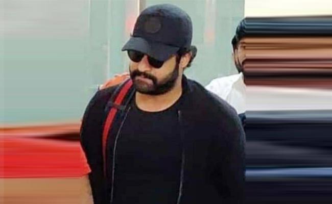 NTR Continues Ad Shoot Sporting Bheem Look