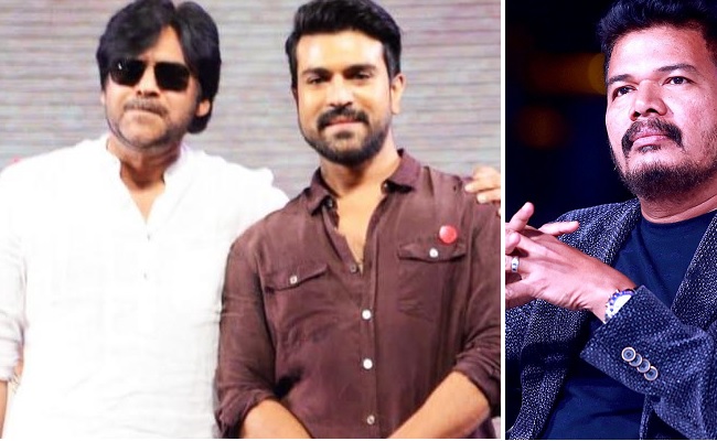 Shaking News: Ram Charan- Pawan Kalyan- Shankar Combo