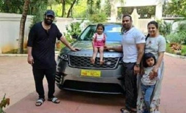 Prabhas Gifts a Luxury Car to Trainer