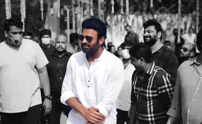 Prabhas Readying for Back-to-Back Shoots