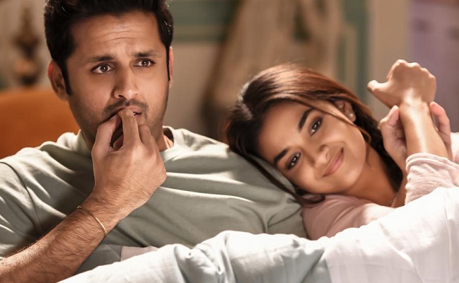 Pic Talk: Nithiin And Keerthy Under A Blanket