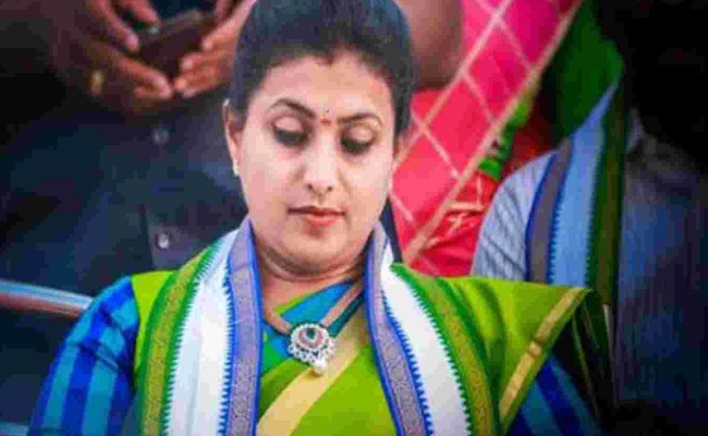 Roja Feels Neglected In Her Own Constituency!