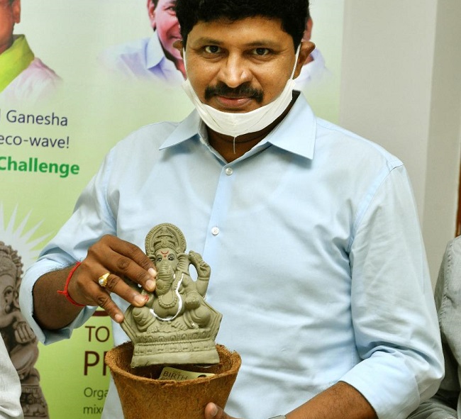 MP Santosh Kumar Initiates Seed Ganesha Program