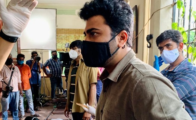 Pic Talk: Sharwa Back On Sets With Mask