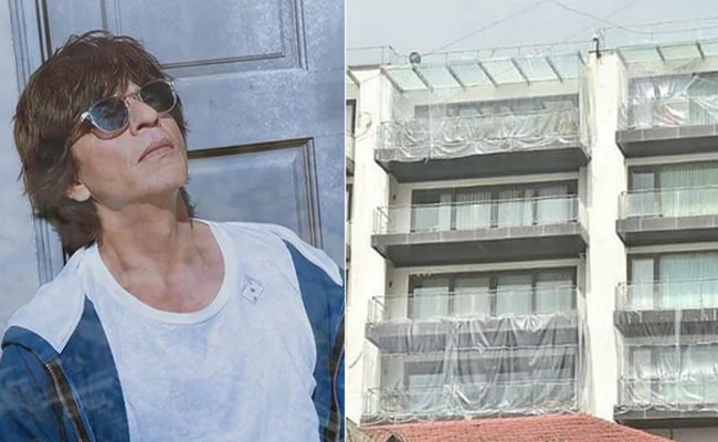 Big Hero's House Covered With Plastic Sheets