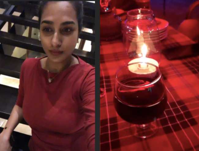 Surekha Vani Shares Wine and Dine Videos