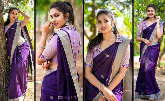 Pics: Hottest Sensation Seduces In Saree