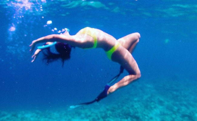 Kiara Flaunts 'mermaid' Skills In Latest Picture