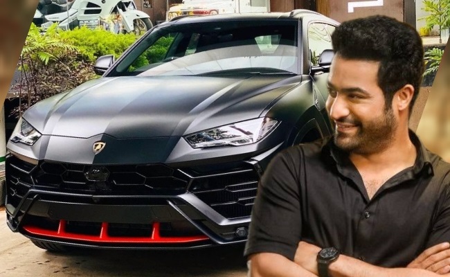 Pic: NTR Buys India's First Lamborghini Urus Graphite