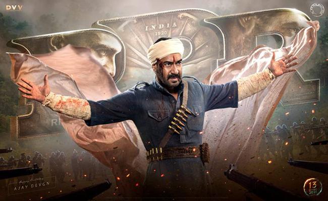 Ajay Devgn looks intense as a freedom fighter in RRR