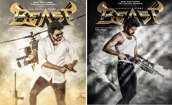 Pic: Vijay Is A Gun-Wielding Beast In 'Thalapathy 65'