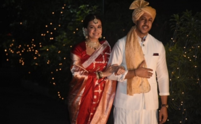 Dia Mirza ties the knot with entrepreneur Vaibhav Rekhi