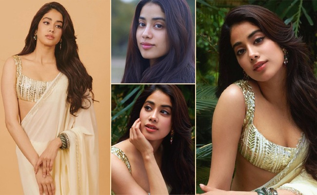 Janhvi Kapoor Poses Sensuously