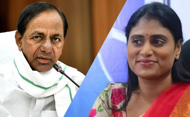 YS Sharmila Slams KCR And Vijayashanthi