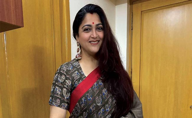 Khushbu Sundar Declares Assets Worth Rs 22.55 Crore