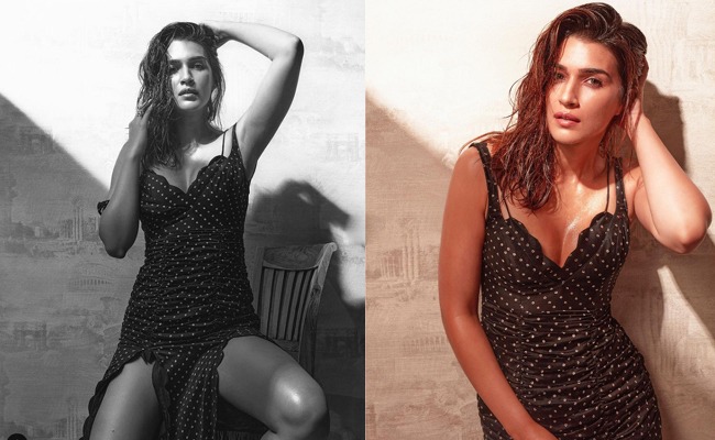 Pic: Kriti Sanon needs a 'beach and a cocktail'