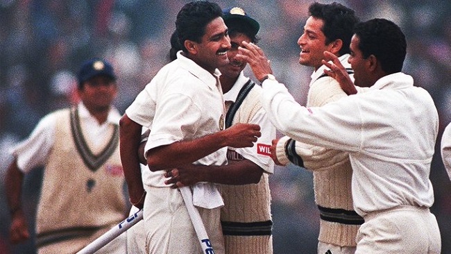 On this day: Kumble registers 'Perfect 10' against Pak