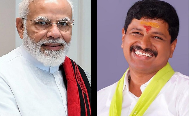 Modi Appreciates MP Santosh's Green India Challenge