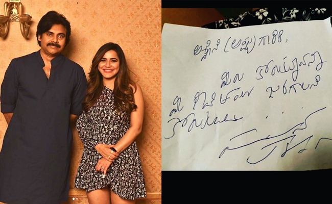 Ashu shares her fangirl moment with Pawan