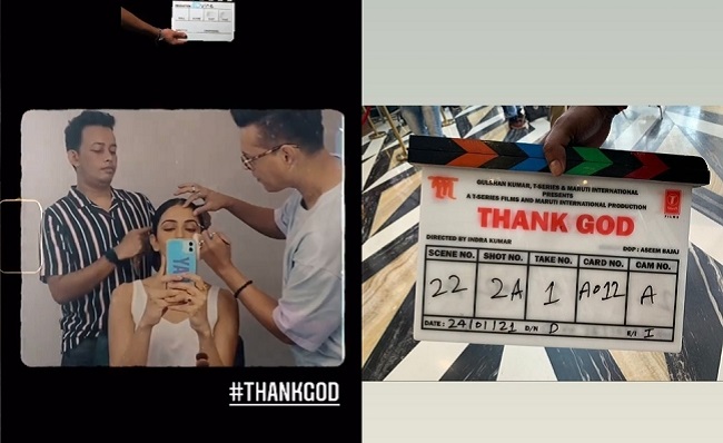 Rakul Preet begins shoot for 'Thank God'