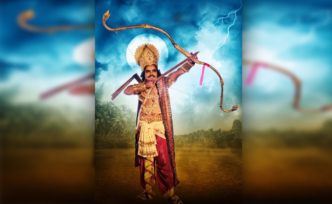 Pic Talk: Sampoornesh Babu As Lord Sri Rama